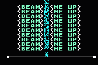 Beam Me Up! atari screenshot