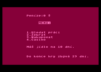 Beggar atari screenshot