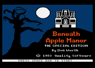 Beneath Apple Manor — screenshot 1
