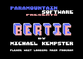 Bertie atari screenshot