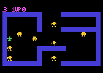 Berzerk atari screenshot