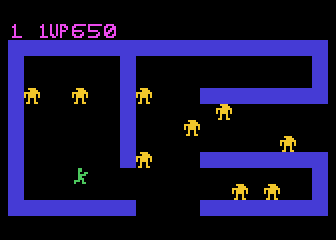 Berzerk atari screenshot