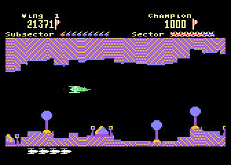 Beta Lyrae - Kampfstern der Galaktik atari screenshot