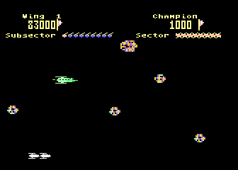 Beta Lyrae - Kampfstern der Galaktik atari screenshot