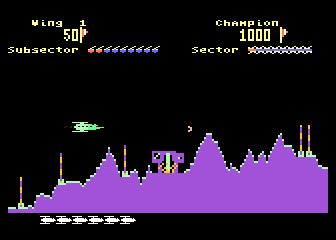 Beta Lyrae - Kampfstern der Galaktik atari screenshot