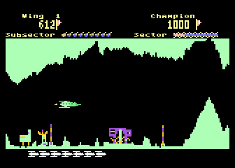 Beta Lyrae - Kampfstern der Galaktik atari screenshot