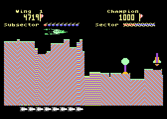 Beta Lyrae - Kampfstern der Galaktik atari screenshot