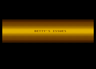 Betty's Issues atari screenshot