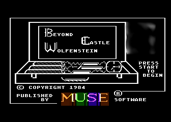 Beyond Castle Wolfenstein atari screenshot