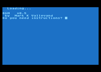 BGM atari screenshot