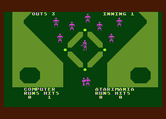 Bible Baseball atari screenshot