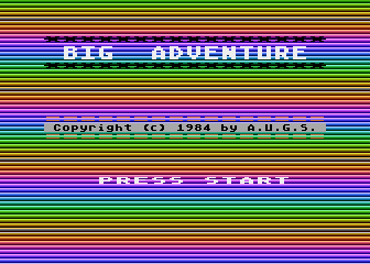 Big Adventure atari screenshot