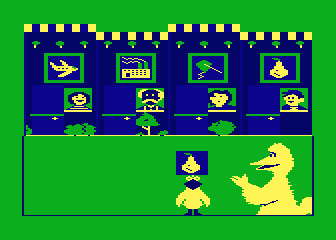 Big Bird's Special Delivery atari screenshot