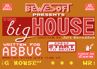 Big House atari screenshot