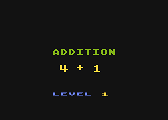Big Math Attack atari screenshot