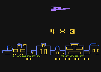 Big Math Attack atari screenshot