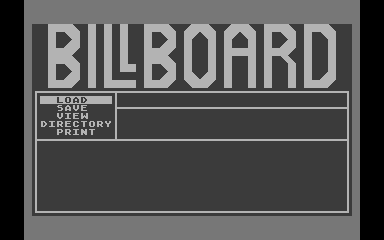 Billboard atari screenshot