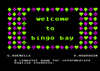 Bingo Bay atari screenshot