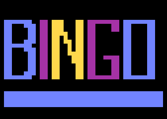 Bingo Multiplication atari screenshot