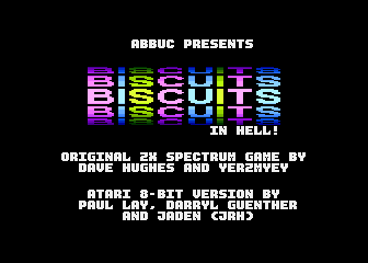 Biscuits in Hell! atari screenshot