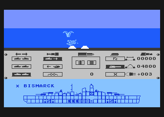 Bismarck - The North Sea Chase atari screenshot