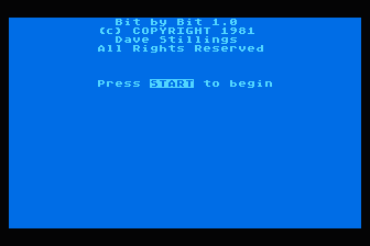 Bit by Bit 1.0 atari screenshot