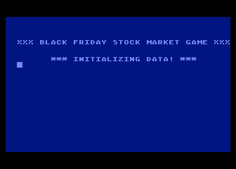 Black Friday atari screenshot