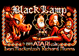 Black Lamp atari screenshot