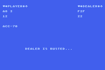Blackjack — screenshot 1