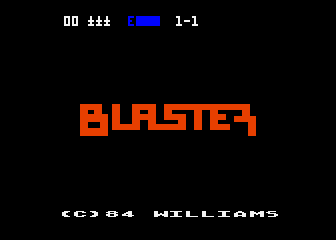 Blaster atari screenshot