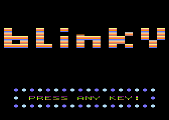 Blinky! atari screenshot