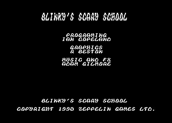 Blinky's Scary School atari screenshot