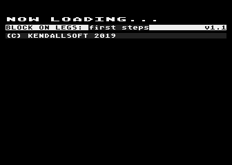Block on Legs - First Steps atari screenshot