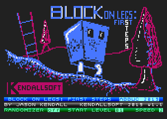 Block on Legs - First Steps atari screenshot