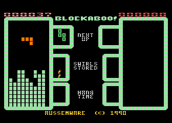 Blockaboo! atari screenshot