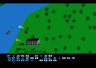 Blue Max atari screenshot