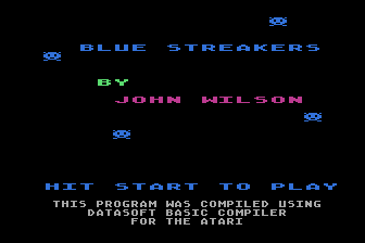 Blue Streakers atari screenshot