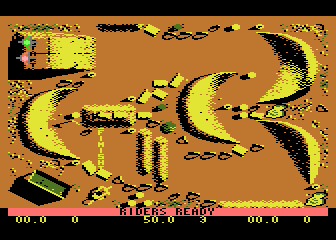 BMX Simulator atari screenshot