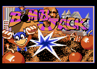 Bomb Jack atari screenshot