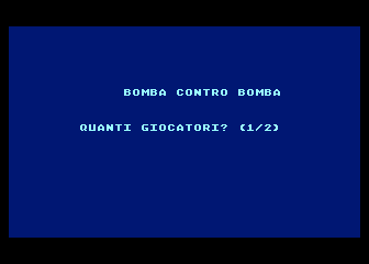 Bomba contro Bomba atari screenshot