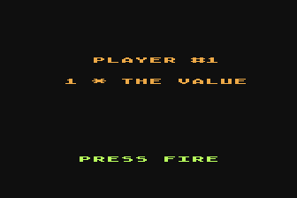Bombardment atari screenshot