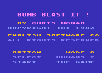 Bombastic! atari screenshot