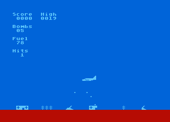 Bomber Attack atari screenshot