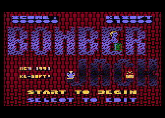 Bomber Jack atari screenshot