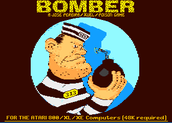 Bomber atari screenshot