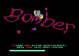 Bomber atari screenshot