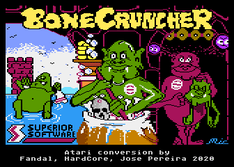 Bonecruncher atari screenshot