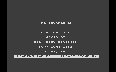 Bookkeeper (The) atari screenshot