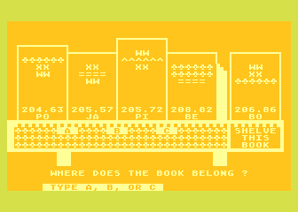 Bookshelf atari screenshot