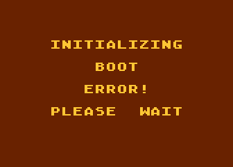 Boot Error — screenshot 1